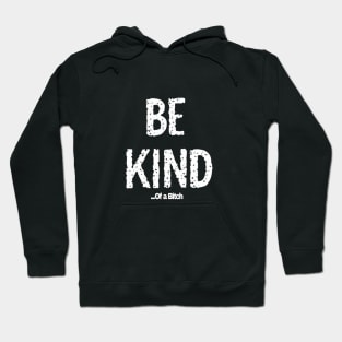 Funny Saying be kind of a bitch Hoodie